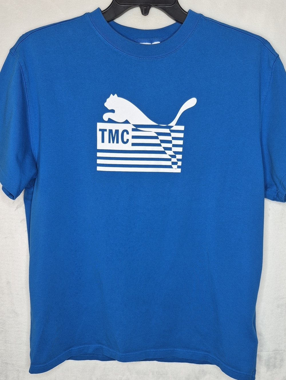 Puma‎ x TMC Nipsey Hussle Blue Logo Tee Shirt Large